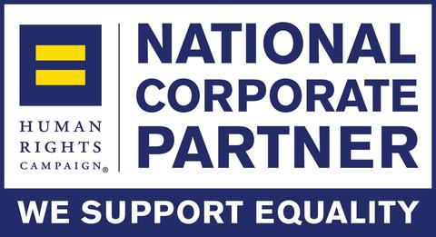 National Corporate Partner - We support equality 